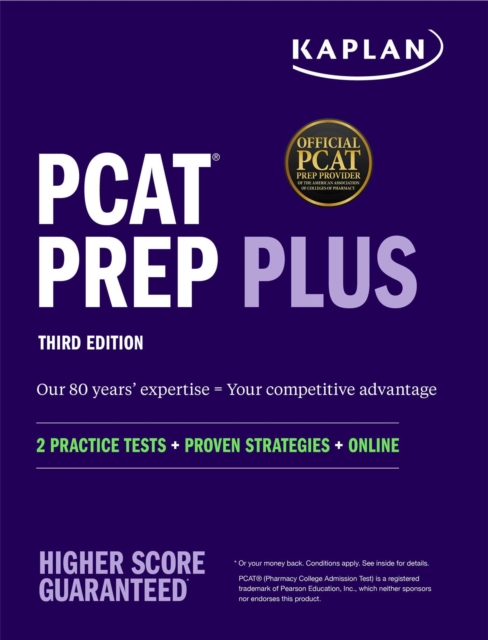 Book cover of PCAT Prep Plus