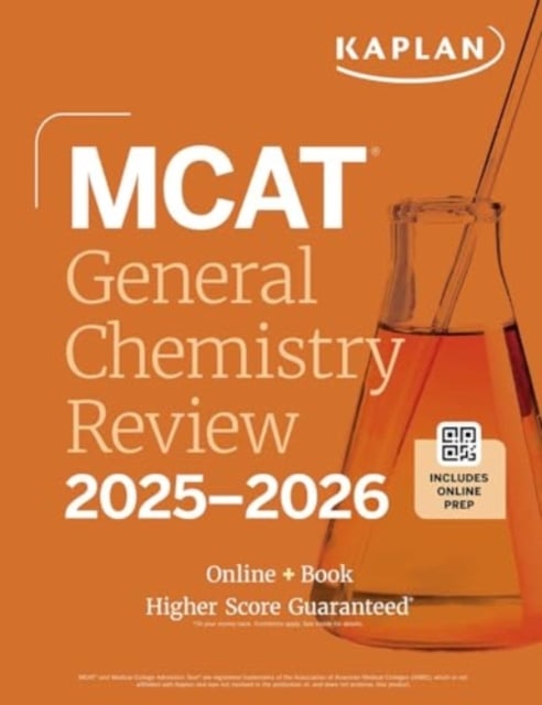 Book cover of MCAT General Chemistry Review 2025-2026