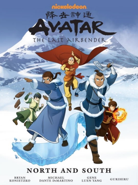 Book cover of Avatar: The Last Airbender - North and South Library Edition