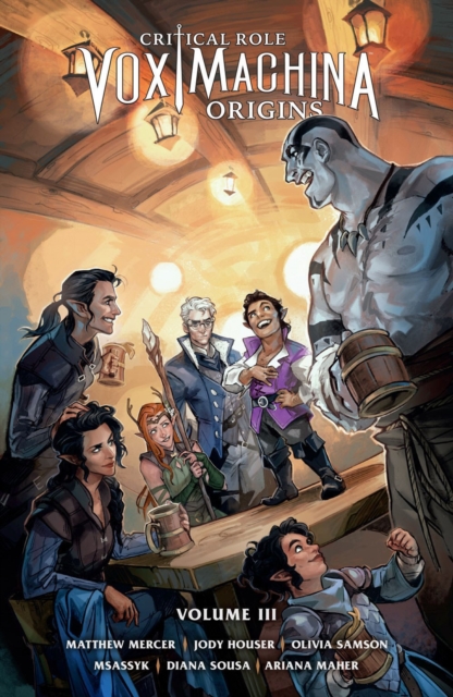 Book cover of Critical Role: Vox Machina Origins Volume III