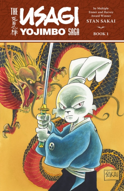 Book cover of Usagi Yojimbo Saga Volume 1 (Second Edition)