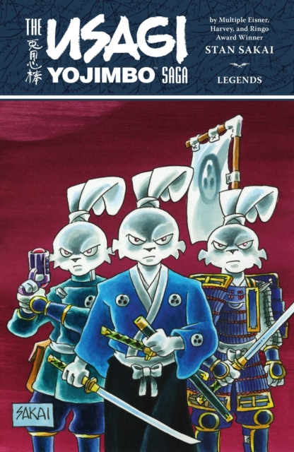 Book cover of Usagi Yojimbo Saga Legends (second Edition)