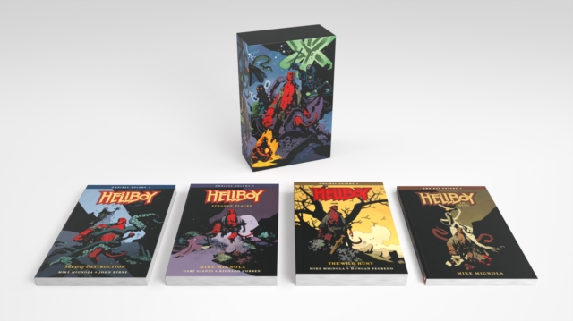 Book cover of Hellboy Omnibus Boxed Set