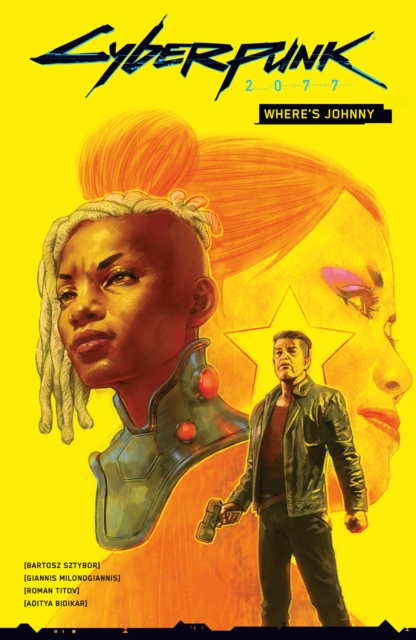 Book cover of Cyberpunk 2077: Where's Johnny
