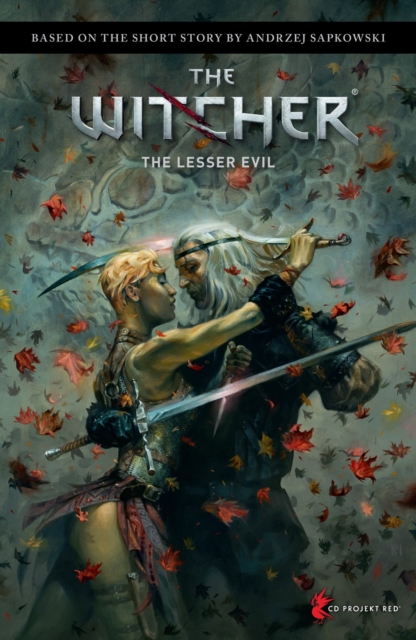 Book cover of Andrzej Sapkowski's The Witcher: The Lesser Evil