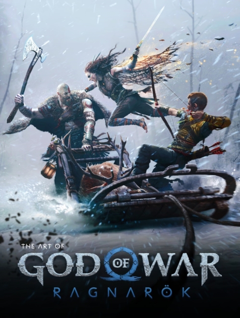Book cover of The Art of God of War Ragnarok