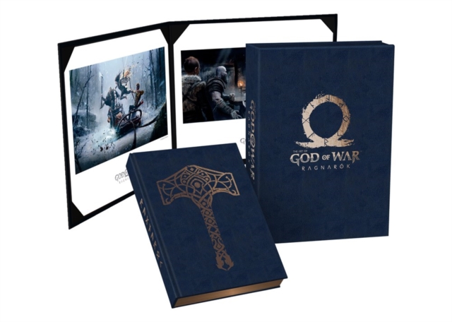Book cover of The Art of God of War Ragnarok Deluxe Edition