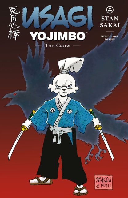 Book cover of Usagi Yojimbo Volume 40: The Crow Limited Edition