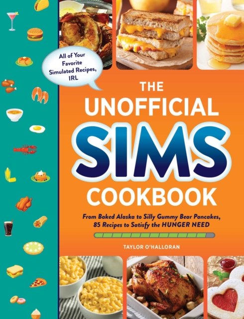 Book cover of The Unofficial Sims Cookbook