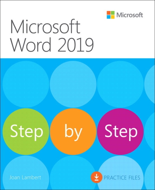 Book cover of Microsoft Word 2019 Step by Step