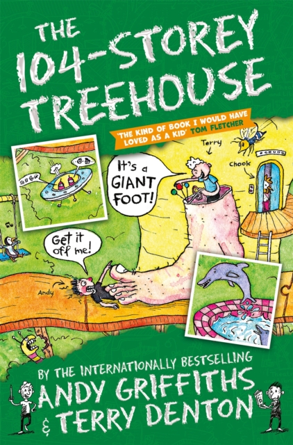 Book cover of The 104-Storey Treehouse