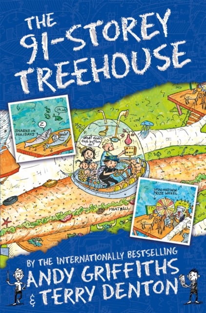 Book cover of The 91-Storey Treehouse