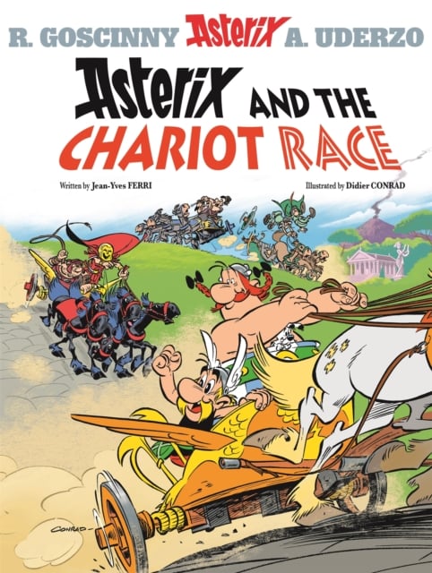 Book cover of Asterix: Asterix and The Chariot Race