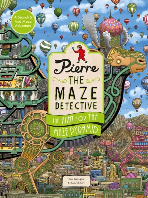 Book cover of Pierre the Maze Detective: The Hunt for the Maze Pyramid