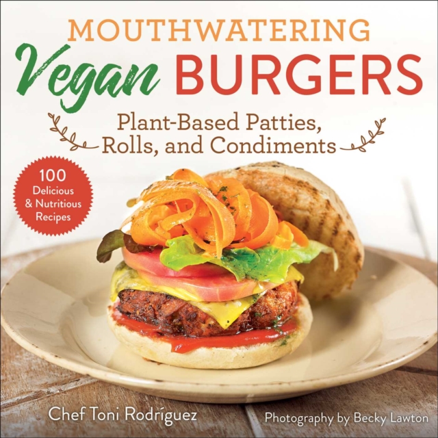 Book cover of Mouthwatering Vegan Burgers