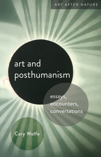 Book cover of Art and Posthumanism