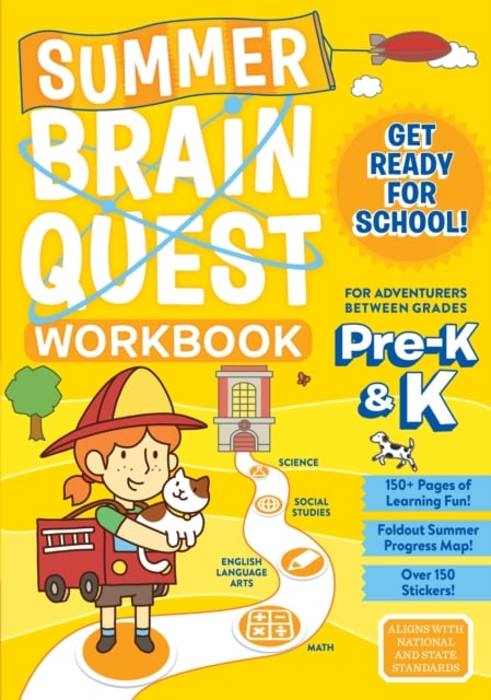Book cover of Summer Brain Quest: Between Grades Pre-K & K