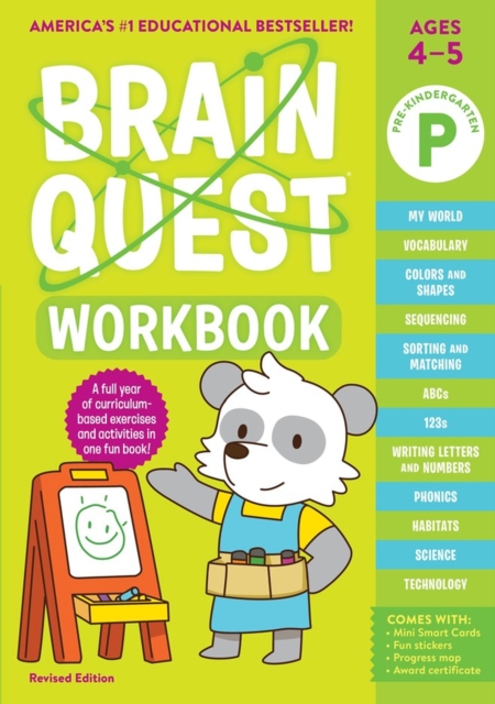 Book cover of Brain Quest Workbook: Pre-K (Revised Edition)