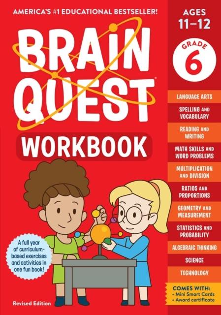 Book cover of Brain Quest Workbook: 6th Grade (Revised Edition)