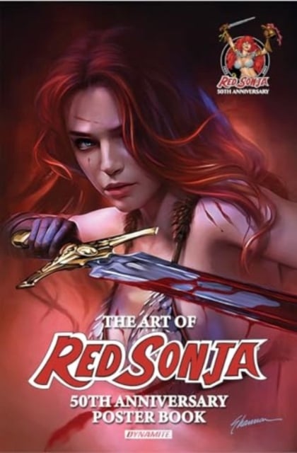Book cover of Red Sonja 50th Anniversary Poster Book