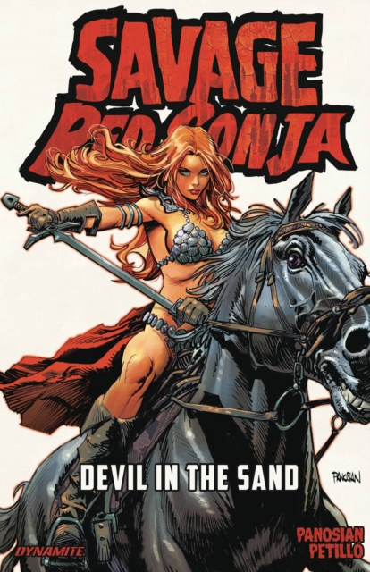 Book cover of Savage Red Sonja: Devil in the Sand