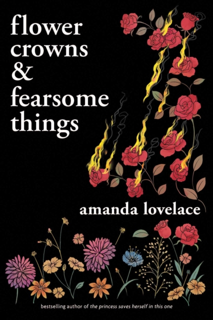 Book cover of Flower Crowns and Fearsome Things