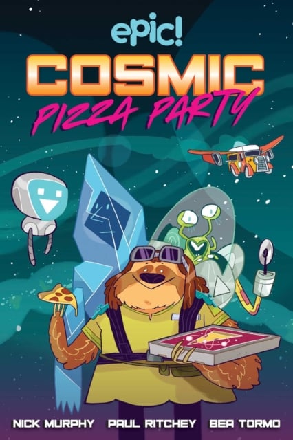 Book cover of Cosmic Pizza Party