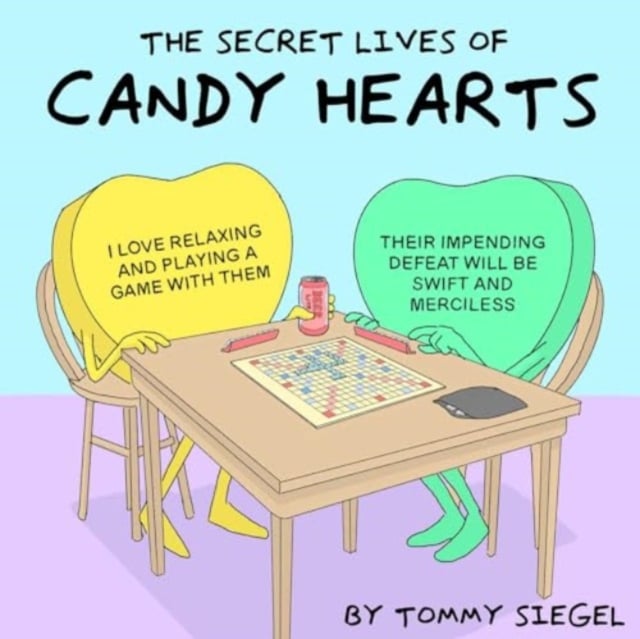 Book cover of The Secret Lives of Candy Hearts