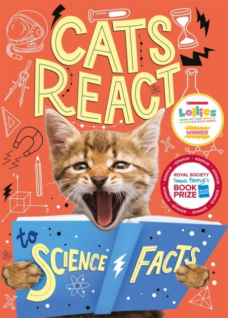 Book cover of Cats React to Science Facts
