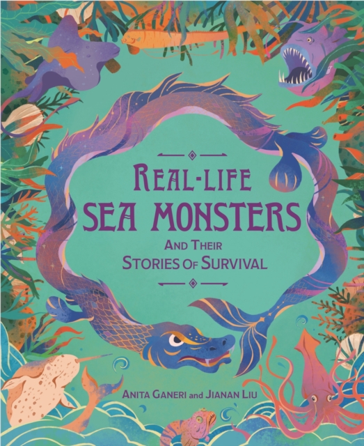 Book cover of Real-life Sea Monsters and their Stories of Survival