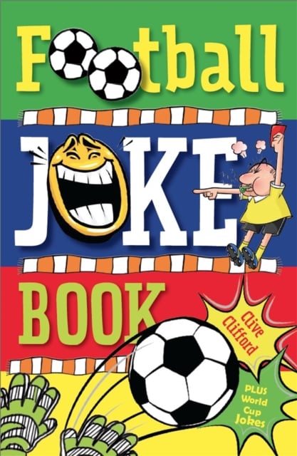 Book cover of Football Joke Book