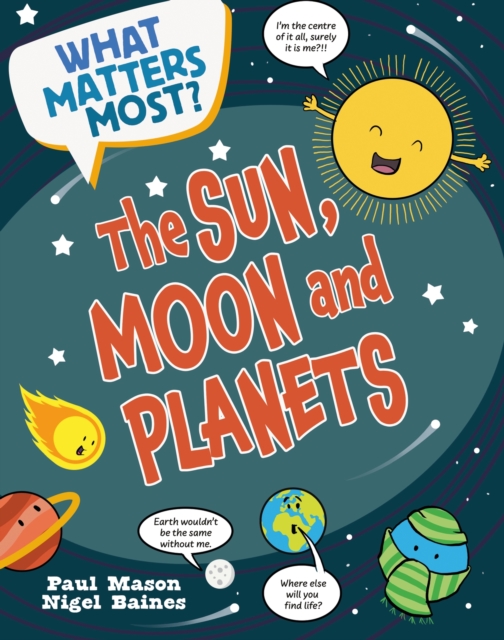Book cover of What Matters Most?: The Sun, Moon and Planets