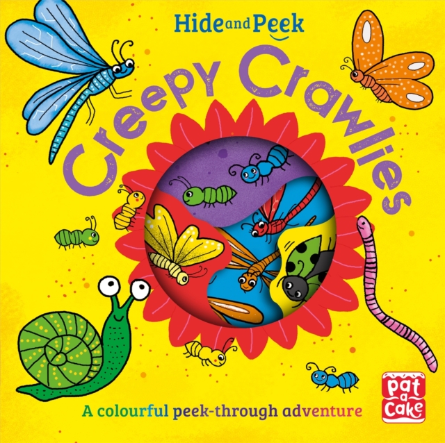 Book cover of Hide and Peek: Creepy Crawlies