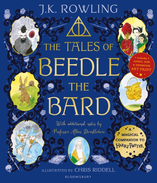 Book cover of The Tales of Beedle the Bard - Illustrated Edition