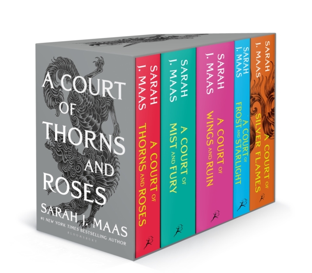 Book cover of A Court of Thorns and Roses Paperback Box Set (5 books)