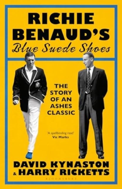Book cover of Richie Benaud’s Blue Suede Shoes