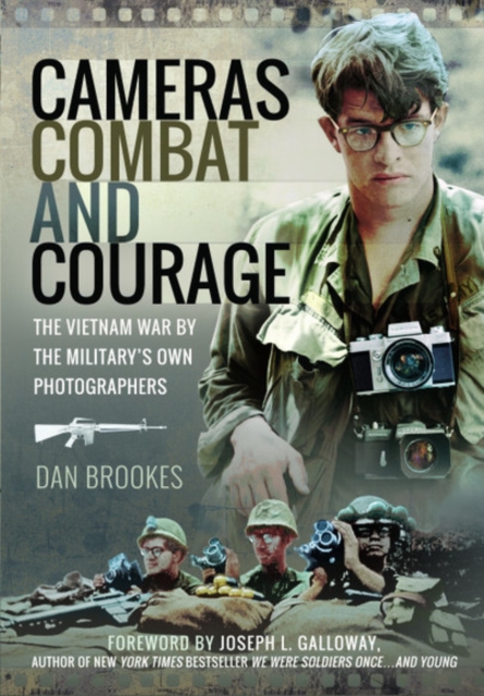 Book cover of Cameras, Combat and Courage