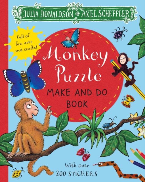 Book cover of Monkey Puzzle Make and Do Book