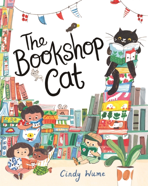 Book cover of The Bookshop Cat