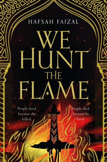 Book cover of We Hunt the Flame