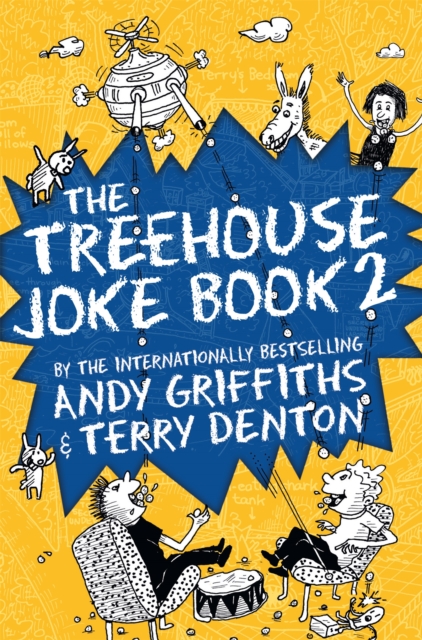 Book cover of The Treehouse Joke Book 2