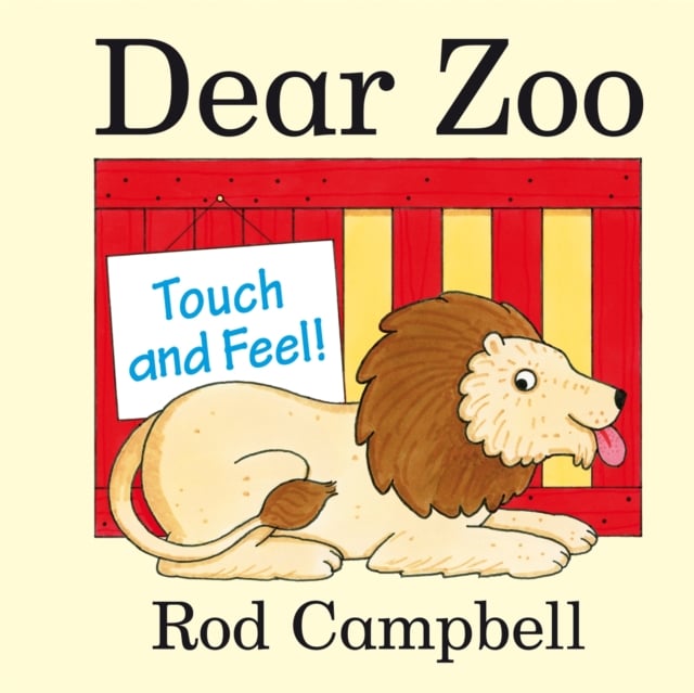 Book cover of Dear Zoo Touch and Feel Book