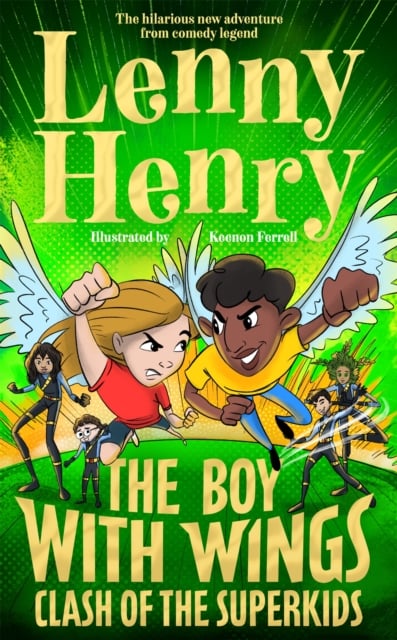 Book cover of The Boy With Wings: Clash of the Superkids