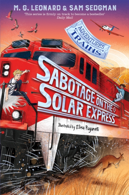 Book cover of Sabotage on the Solar Express