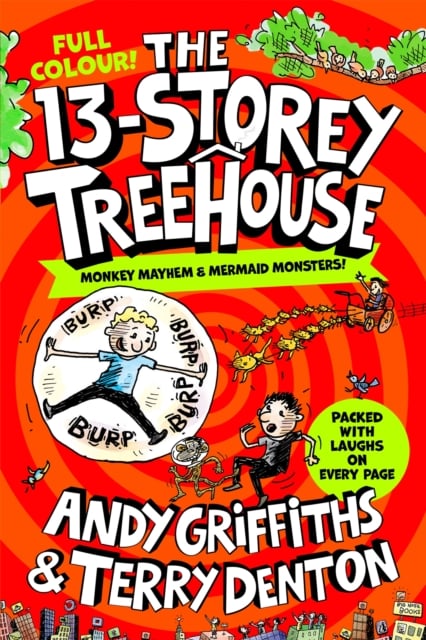 Book cover of The 13-Storey Treehouse: Colour Edition