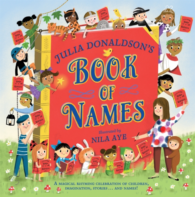 Book cover of Julia Donaldson's Book of Names