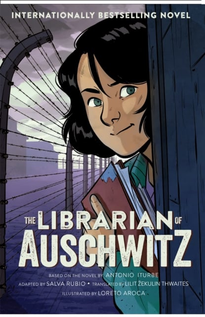 Book cover of The Librarian of Auschwitz: The Graphic Novel