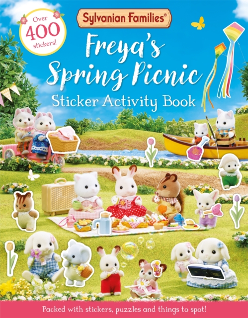 Book cover of Sylvanian Families: Freya's Spring Picnic Sticker Activity Book