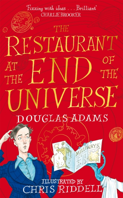 Book cover of The Restaurant at the End of the Universe Illustrated Edition