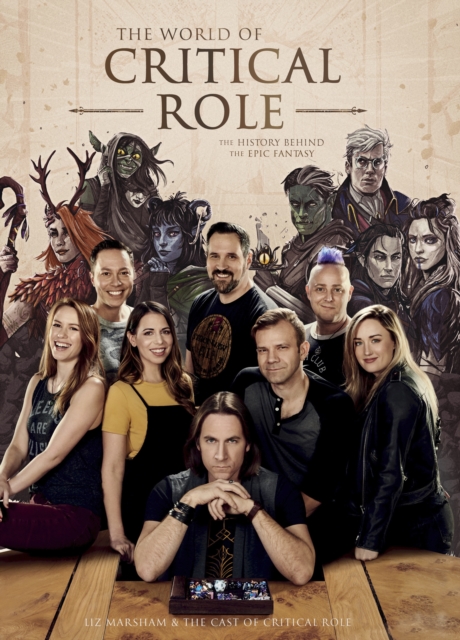 Book cover of The World of Critical Role